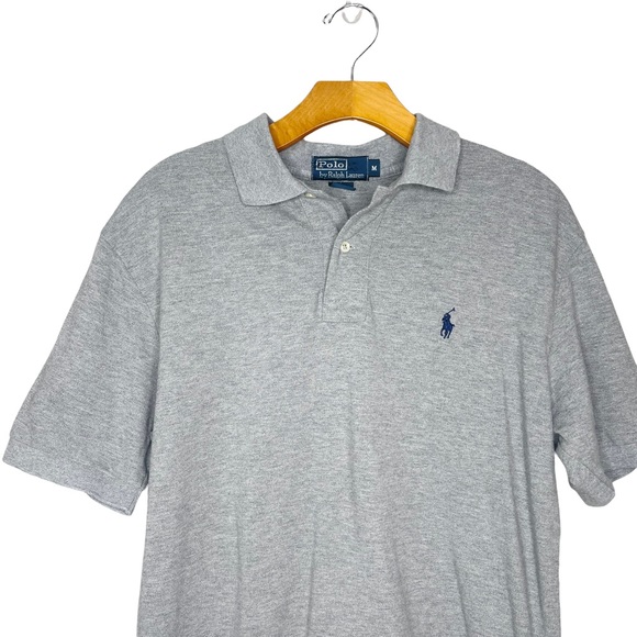 Polo Ralph Lauren Men's Gray Short Sleeve Polo Shirt - Picture 2 of 4